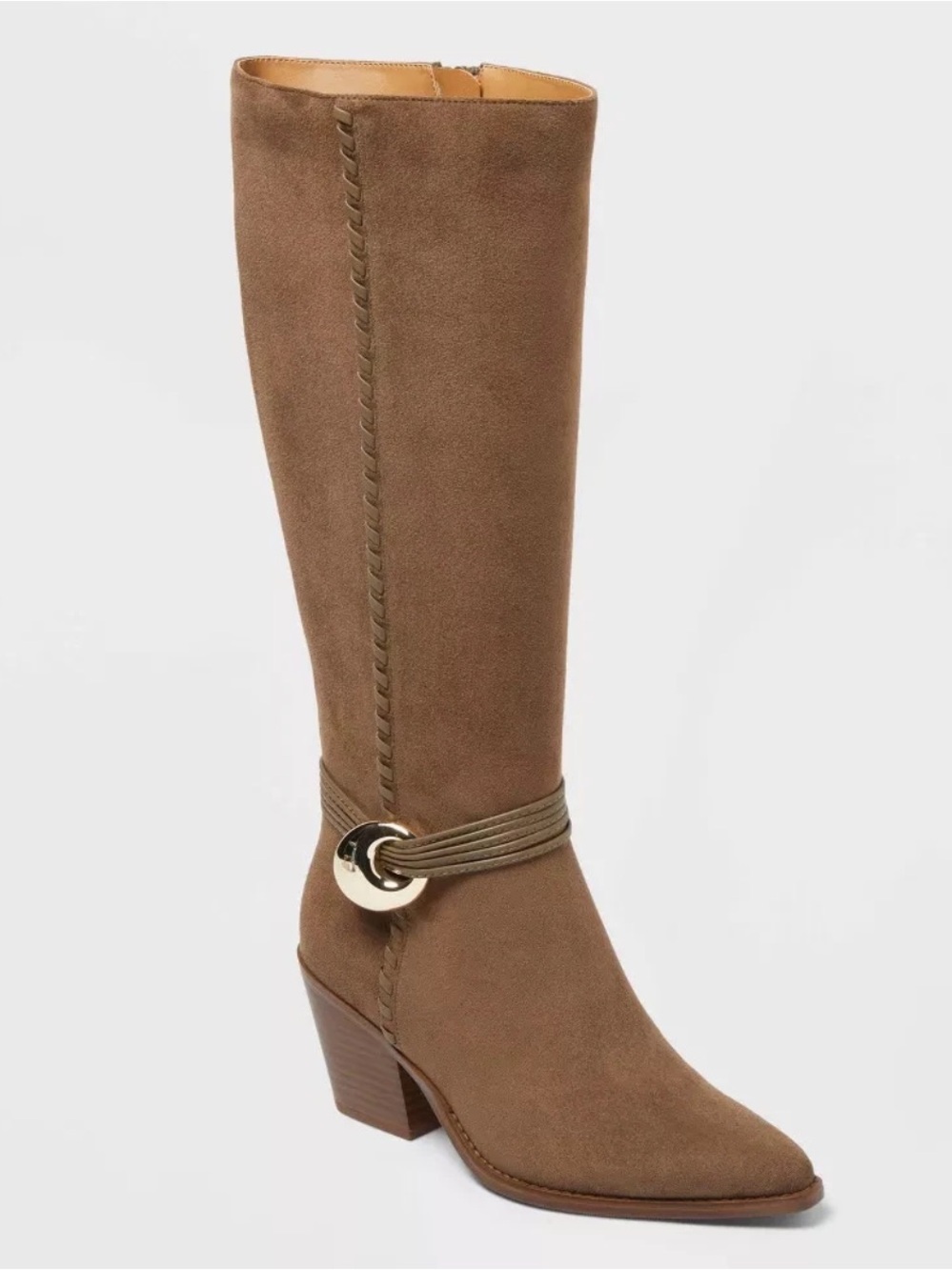 Universal Thread - Women Rio Whip Stitch Tall Boots Various Sizes